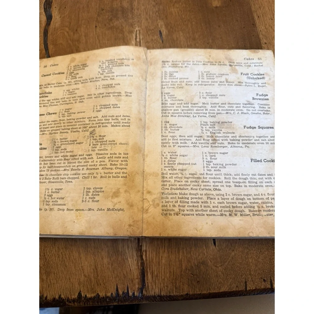 Inglenook Cookbook 1948 - Brethren Publishing  - Hardcover Christian Housewives‎